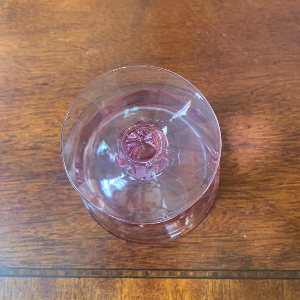 Jamestown Pink Champagne/Tall Sherbet Glass. 🌟VINTAGE🌟 ⭐️ 1 AVAILABLE ⭐️ - Picture 4 of 5